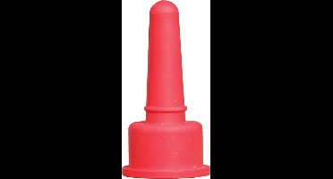 Excellent Lamspeen - Speen voor dieren - Rode speen - voor op bierfles - zacht - 7,5 CM x 3,5 CM x 3,5 CM