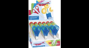 WEDO Bastelschere, spitz, Länge: 130 mm, im Display (77 30)