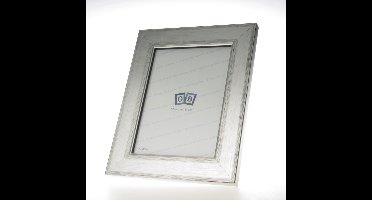 GB Rustiek Zilveren Houten Fotolijst – Fotoformaat 15 x 20