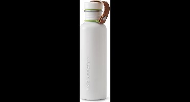 Black&Blum - Drinkfles - RVS 750 - ml - Wit/lime
