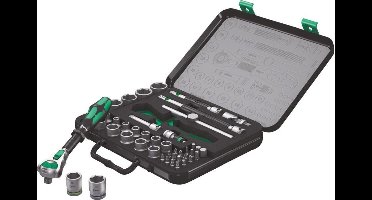 Wera 8100 SB 2 Zyklop 05003594001 Dopsleutelset Metrisch 3/8 (10 mm) 43-delig