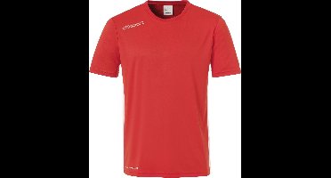 Uhlsport Essential  Sportshirt - Maat 104  - Unisex - rood/wit