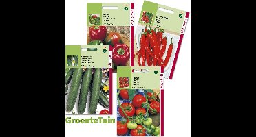 Hortitops GroenteTuin - 4  zakjes zaden