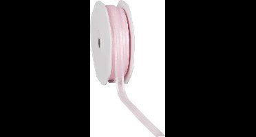 Satin Edge Organzalint Babyroze - 10 mm / 50 mtr.