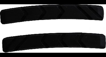 Lynx Remblokrubbers V-brake 72 X 10 Mm Zwart 2 Stuks