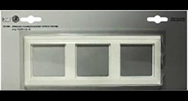 JUNG AS500 afdekraam drievoudig, standaard inbouw | WIT