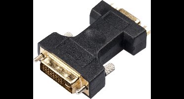 Profile Adapter Dvi-I M > Vga V - Goud