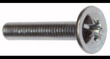 Meubelgreepschroef met kruissleuf M4x35mm