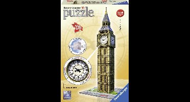 Ravensburger Big Ben met klok- 3D puzzel gebouw van 216 stukjes