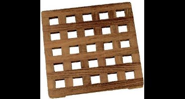 ARC Marine teakhouten Onderzetter 15 x 15 cm