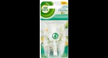 Air Wick - Luchtverfrisser Navulling - Essentiële Oliën - Freesia & Jasmijn - Elektrische Geurverspreider - 20 ml