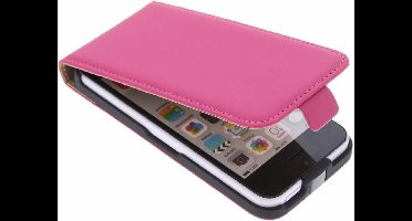 Mobiparts - roze premium flipcase voor de iPhone 5c