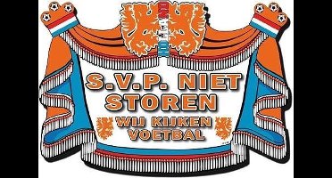 Folat Deurbord Holland Niet Storen 48 X 35 Cm Karton Oranje