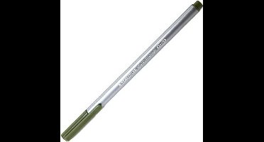 Speelgoed | Creatief / Artwork / Diy - Triplus Fineliner Olijfgroen