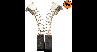 Koolborstelset voor Rupes frees/zaag BR8 - 6x7x12mm - Vervangt 47160