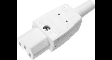 Kaiser Apparaatsteker - 250V - 3-Pins - Wit