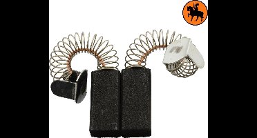 Koolborstelset voor Rupes frees/zaag LDR6 - 6x9x20mm - Vervangt 4740