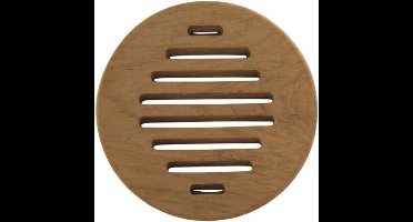ARC Marine teakhouten inbouw Ventilatierooster ø 15 cm