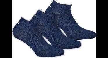 Fila Invis Plain Enkelsokken - 3 pack - navy- maat 35/38 - 3x 3pack - 9 stuks