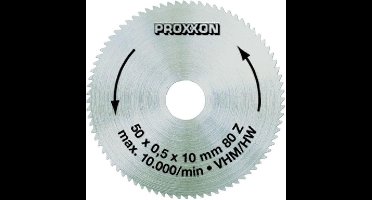 PROXXON ZAAGBLAD HM Ø 50 MM, 60 T. 28011