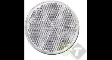 Reflector Wit rond, 60mm, E20 keurmerk
