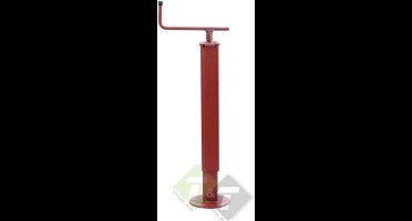 Steunpoot opdraaibaar, 40mm steunpoot, hefafstand van 250mm, max. draavermogen van 200KG