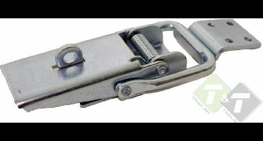 Opbouw spansluiting met oog - Klepsluiting voor de aanhanger - Incl. Tegenstuk