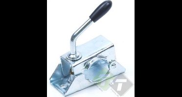 Neuswielklem 48 mm - steunpootklem - neuswiel klem - steun poot klem - buisklem aanhangerneuswiel