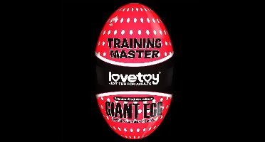 LoveToy - Giant Egg - Masturbator Ei - Rood