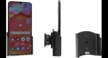 Brodit houder geschikt voor Samsung Galaxy A70 Passieve houder met swivelmount