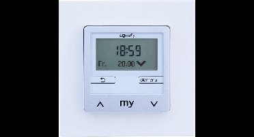 Somfy Inbouw dagklok Chronis Smoove Uno S (Sun) Pure Wit