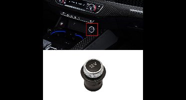 2x Auto sigarettenaansteker 12V - OEM Dummy - Plug - Geschikt Voor Audi - VAG - Set van 2