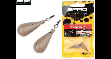 Spro Tungsten Tear Drop Weight - 10.6 gram - gravel pit