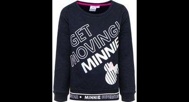 Minnie Mouse - Longsleeve - Zwart - 116cm - 6 jaar