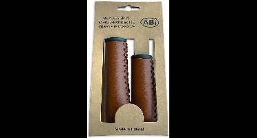 Prachtige fiets handvatten bruin 95mm en 125mm, business & cool