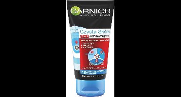 Garnier - Pure Score Intensive Charcoal 3In1 Face Wash 150Ml