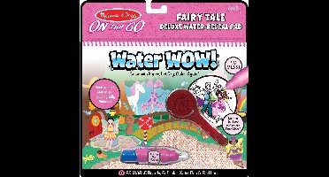 Melissa & Doug Kleurboek Water Wow - Fairy Tale Karton Roze