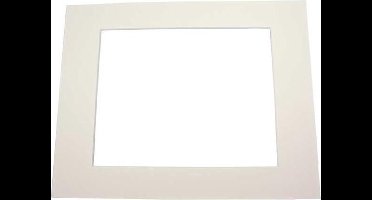 Passepartout Crême Formaat 27,9x35,6cm (25 stuks)