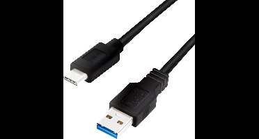 LogiLink CU0171 USB-kabel USB 3.2 Gen1 USB-A stekker, USB-C stekker 3.00 m