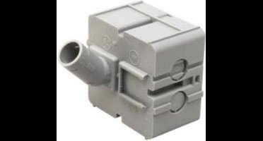 ABB HAF inbouwdoos schoonmetselwerk 190 met tuit 16mm inbouwdiepte 40mm met label INB.DOOS SCHOONMETS.WERK