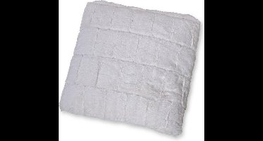 Sierkussen jacquard Cube beige 50x50cm polyester