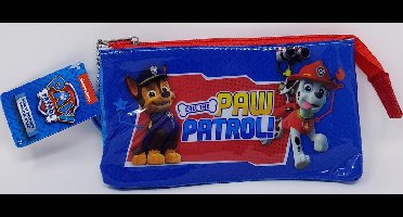 PAW PATROL ETUI - PENNENZAKJE MET 3 VAKJES 11 x 21 cm
