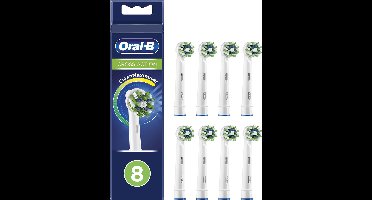 Oral-B CrossAction - Met CleanMaximiser-technologie - Opzetborstels - 8 Stuks