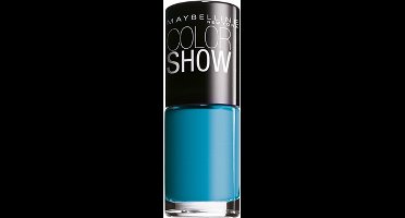Maybelline Color Show 654 Superpower Blue nagellak Blauw
