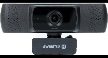 Swissten Webcam Full HD 1080P - Zwart