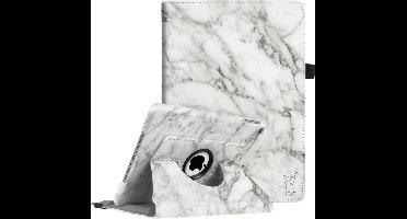 Hoes geschikt voor Apple iPad Air 10.5 (2019) / Pro 10.5 (2017) - Book Case 360 Graden Draaibare Cover - Marmer