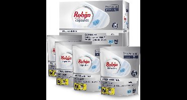 Robijn Pro Formula Wasmiddel Capsules Wit - 4 Zakken x 46 capsules
