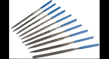 HBM 10 Delige Naaldvijlenset, Sleutelvijlenset