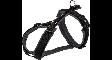Trixie Hondentuig Premium Trekking Zwart / Grijs