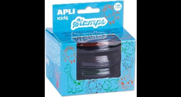 APLI Doos met 3 inktsets groen, oranje, bruin + 18 maanden